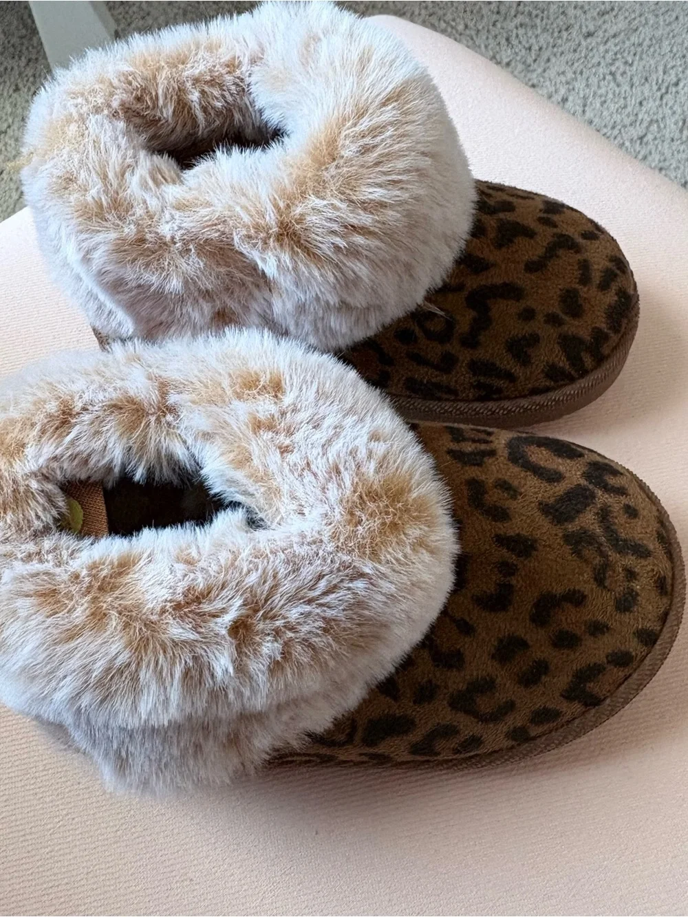 Leopard Print Baby Shoes